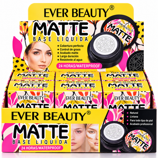 Base Líquida Matte Ever Beauty 24H