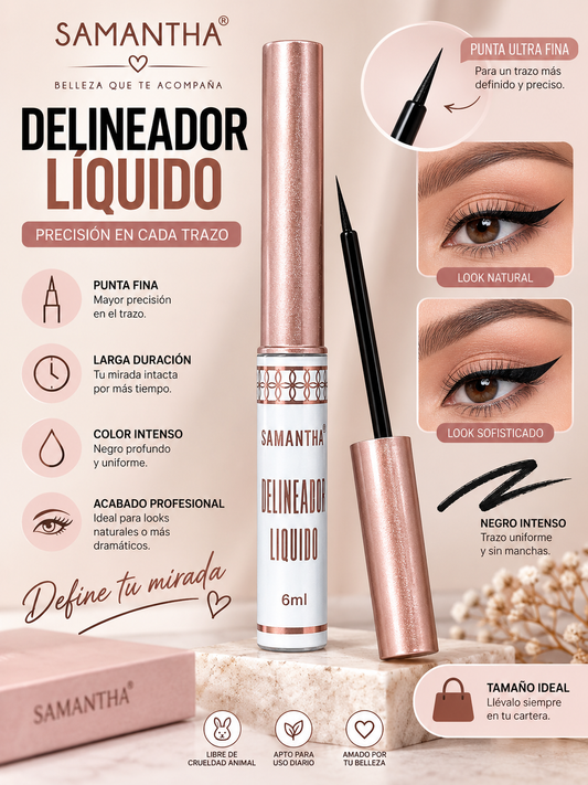 DELINEADOR LIQUIDO BLANCO SAMANTHA