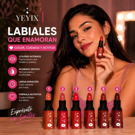 LABIAL EN BARRA BESO