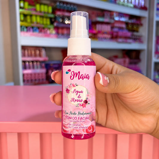 Agua de Rosas Maia – Tónico Facial con Ácido Hialurónico