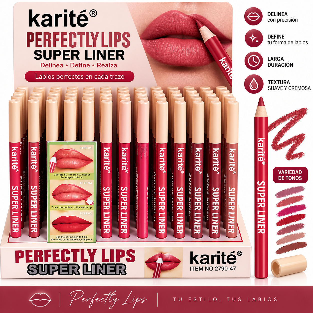 Delineador de Labios Perfectly Lips Super Liner